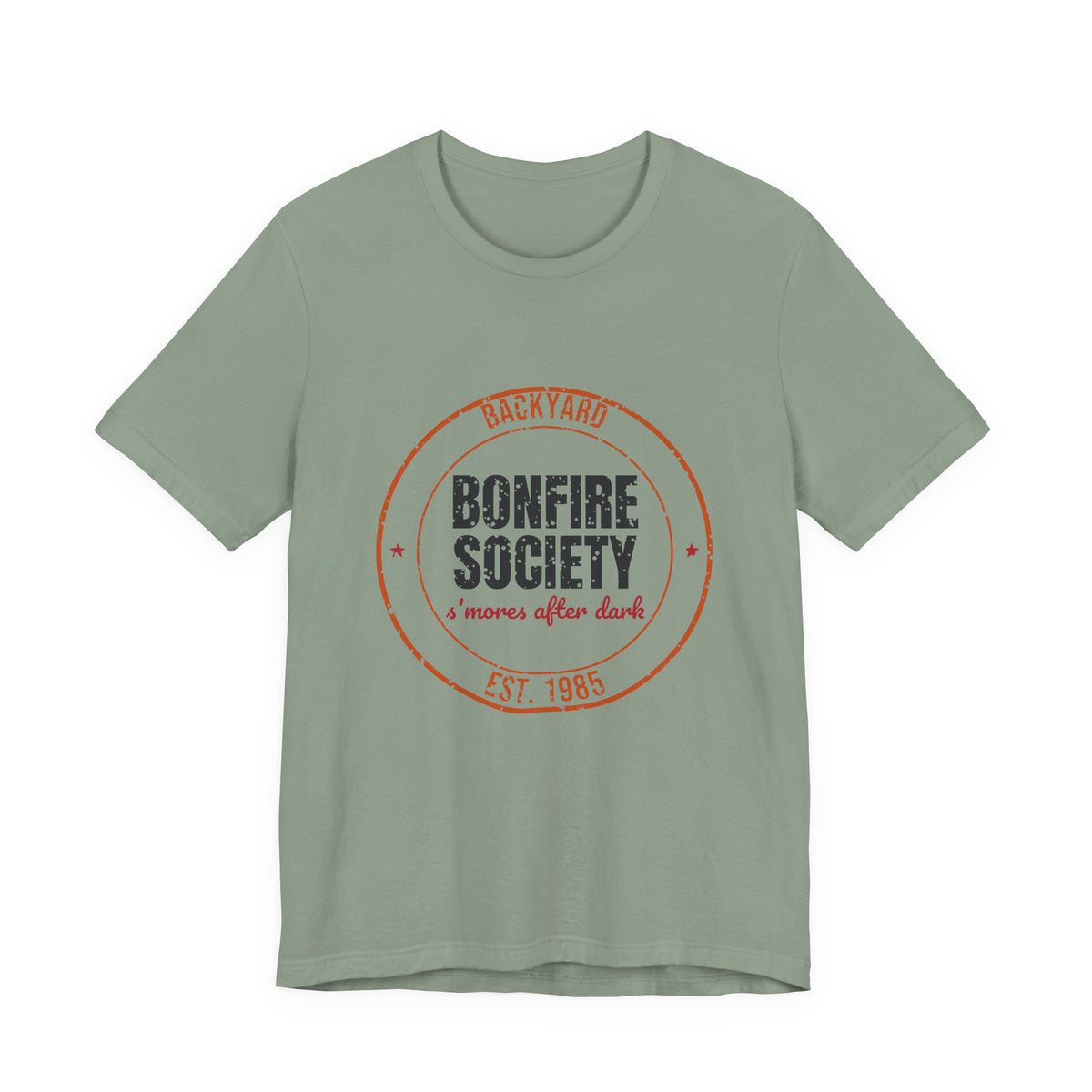 Backyard Bonfire Society Est. 1985 Shirt, Vintage Bonfire T-Shirt, Vintage Bonfire Gift