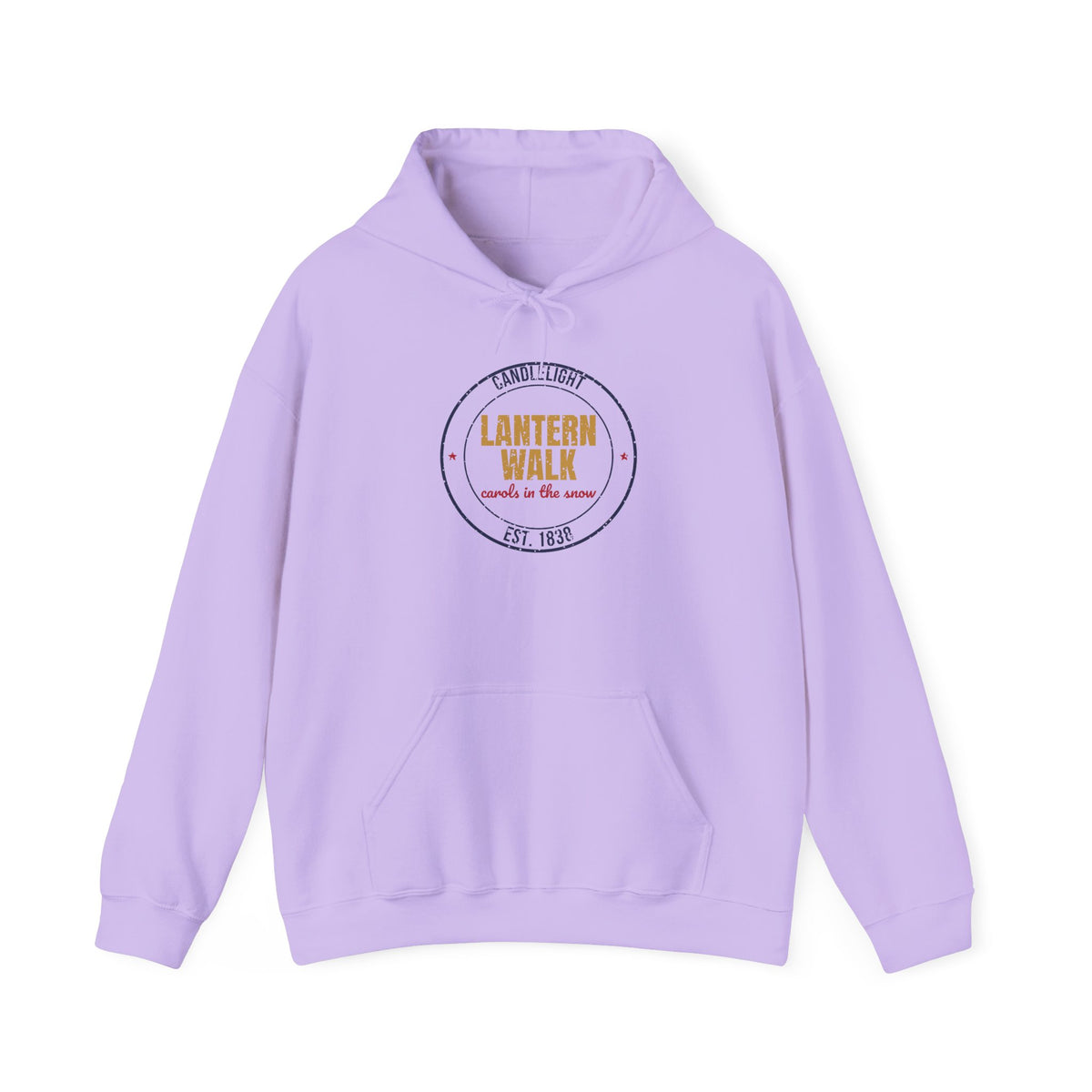 Candlelight Lantern Walk Est. 1838 Hoodie, Vintage Christmas Hoodie