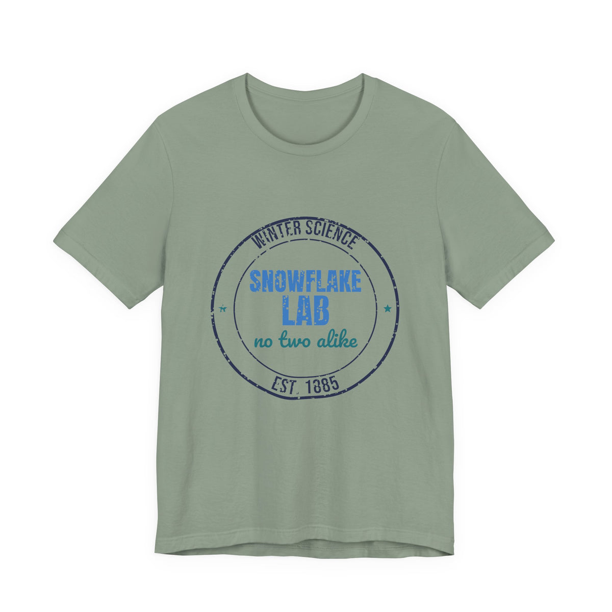 Winter Science Snowflake Lab Est. 1885 Shirt, Vintage Winter T-Shirt, Vintage Winter Gift