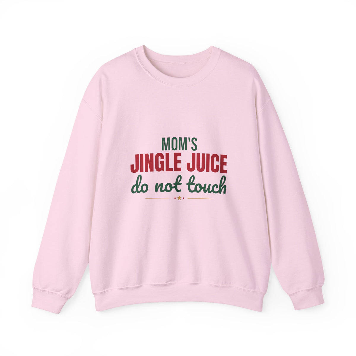 Mom's Jingle Juice Do Not Touch Sweatshirt, Christmas Mom Crewneck Sweatshirt