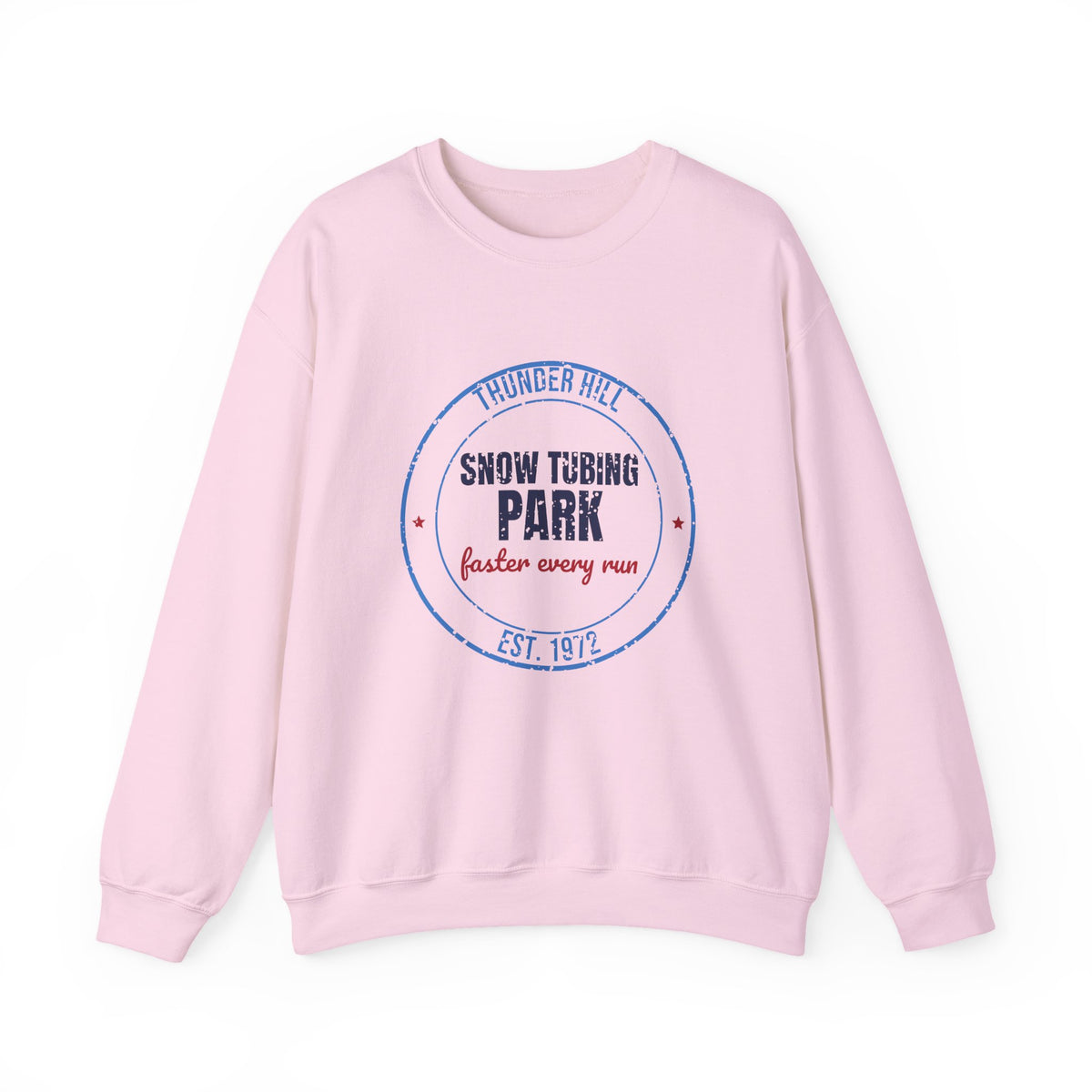 Thunder Hill Snow Tubing Park Est. 1972 Sweatshirt, Vintage Winter Crewneck Sweatshirt