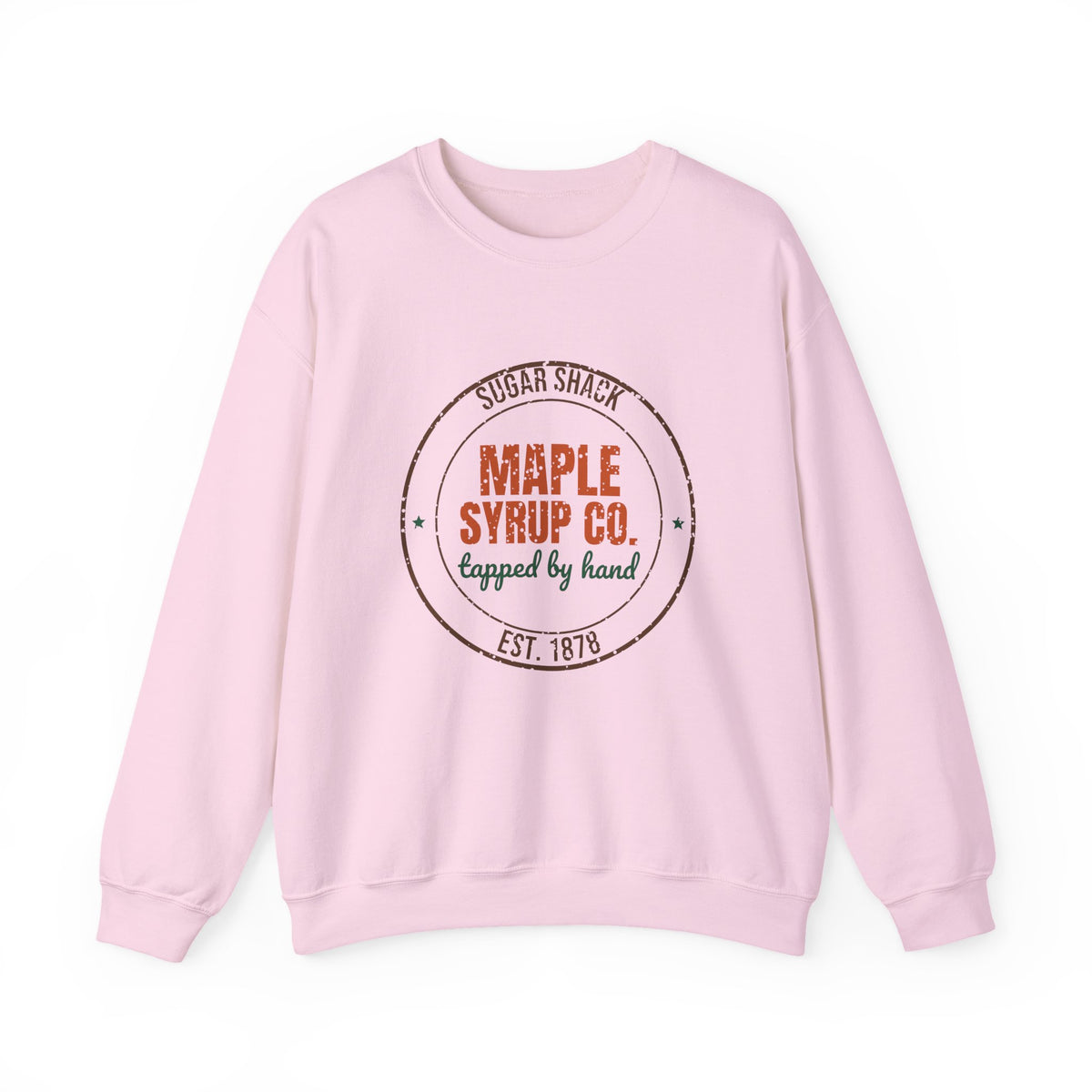 Sugar Shack Maple Syrup Co. Est. 1878 Sweatshirt, Vintage Fall Crewneck Sweatshirt
