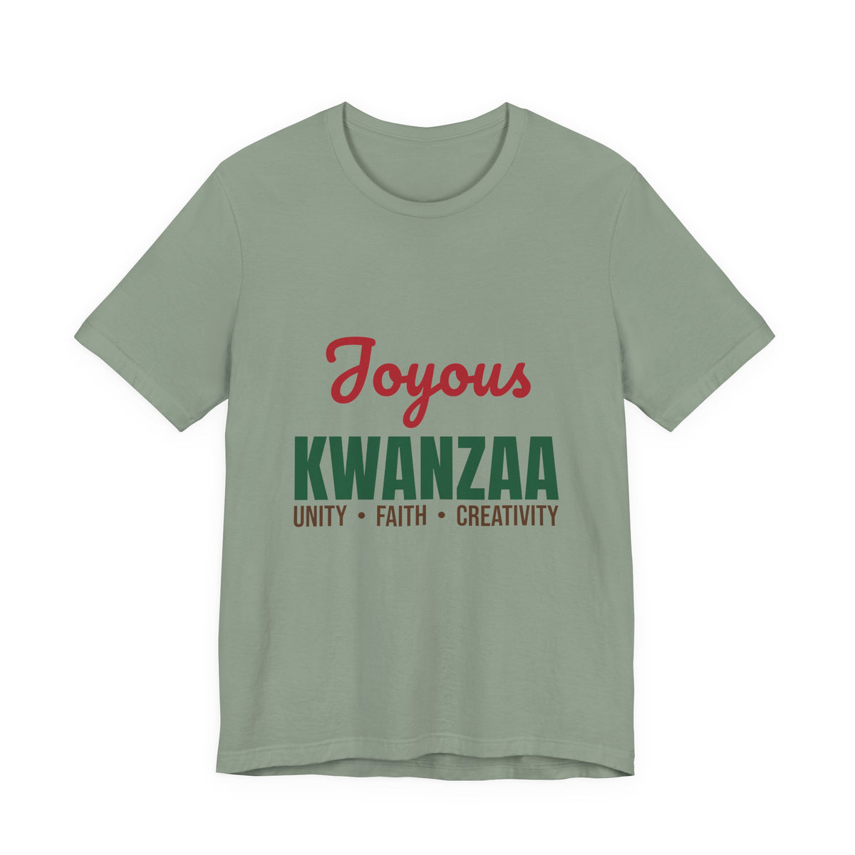 Joyous Kwanzaa Unity Faith Creativity Shirt, Kwanzaa T-Shirt, Kwanzaa Gift