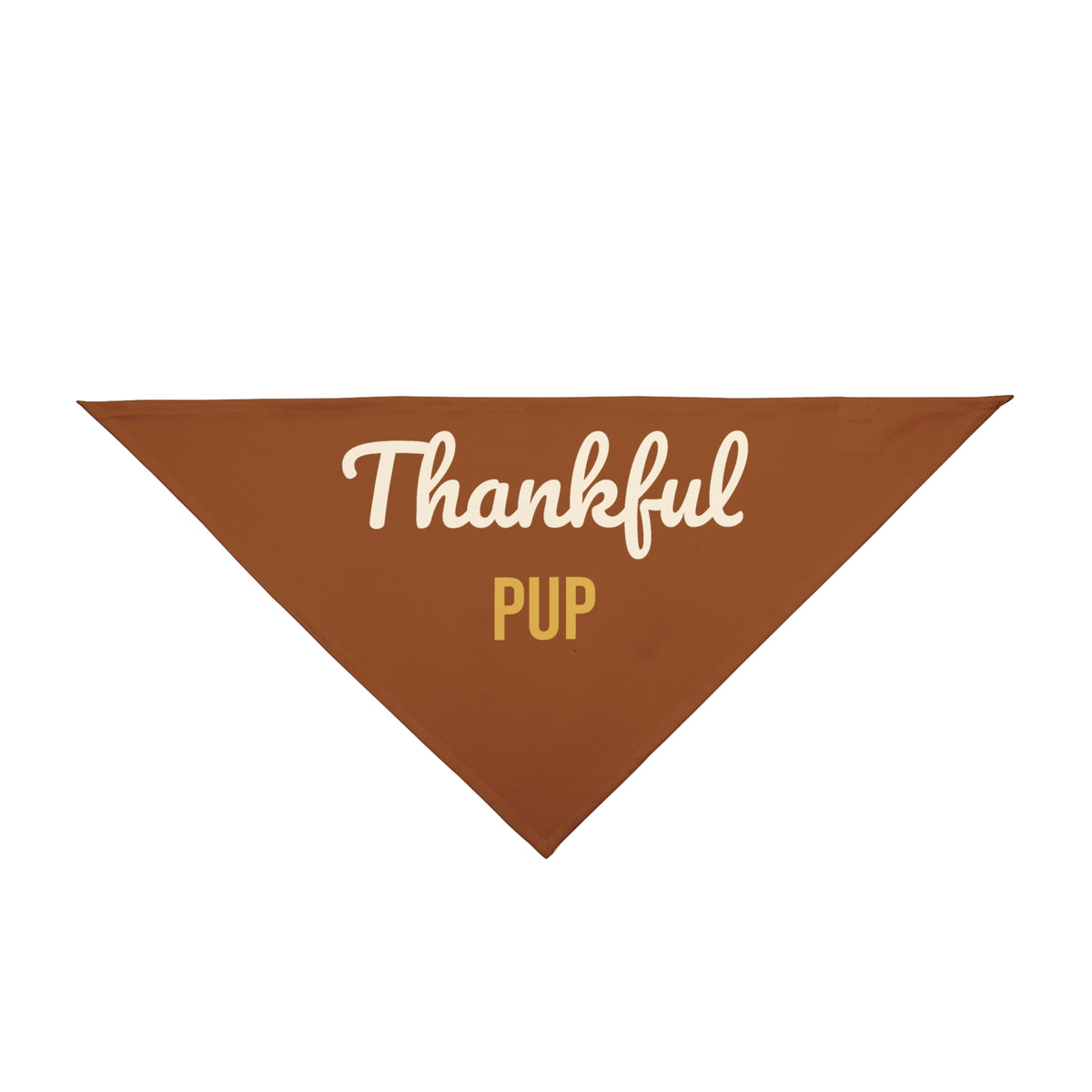 Thankful Pup Dog Bandana, Thanksgiving Pet Bandana, Fall Dog Accessory