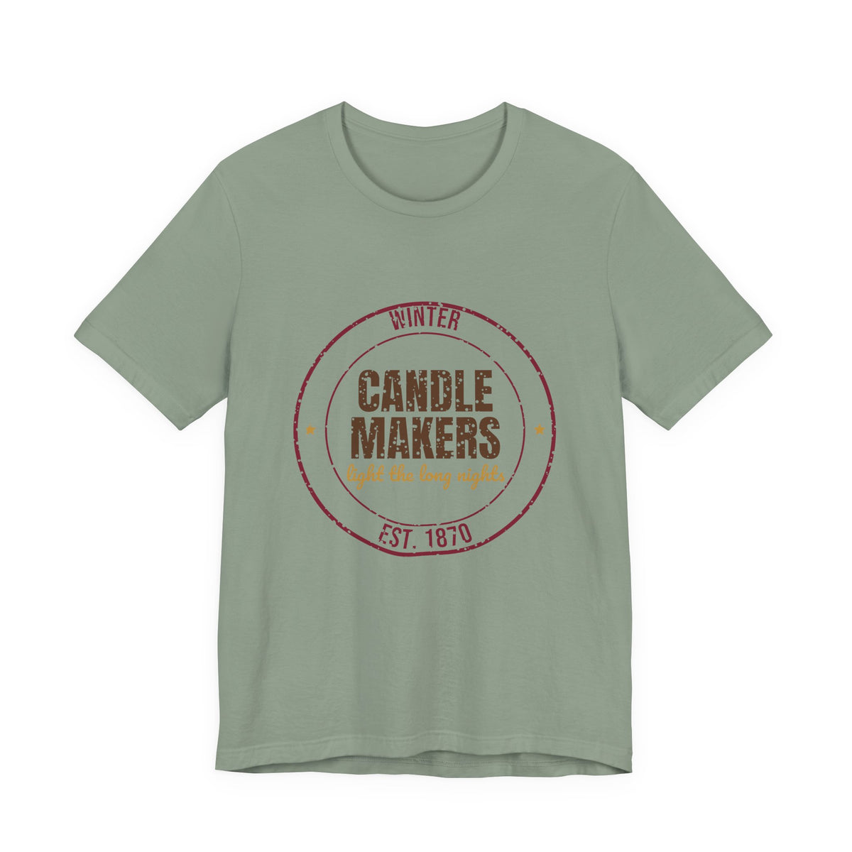 Winter Candle Makers Est. 1870 Shirt, Vintage Winter T-Shirt, Vintage Winter Gift