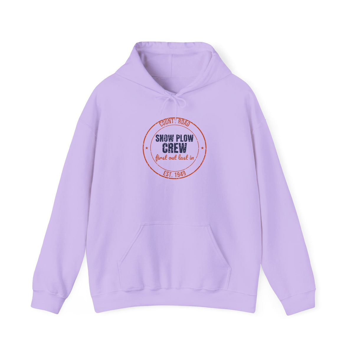 County Road Snow Plow Crew Est. 1949 Hoodie, Vintage Winter Hoodie