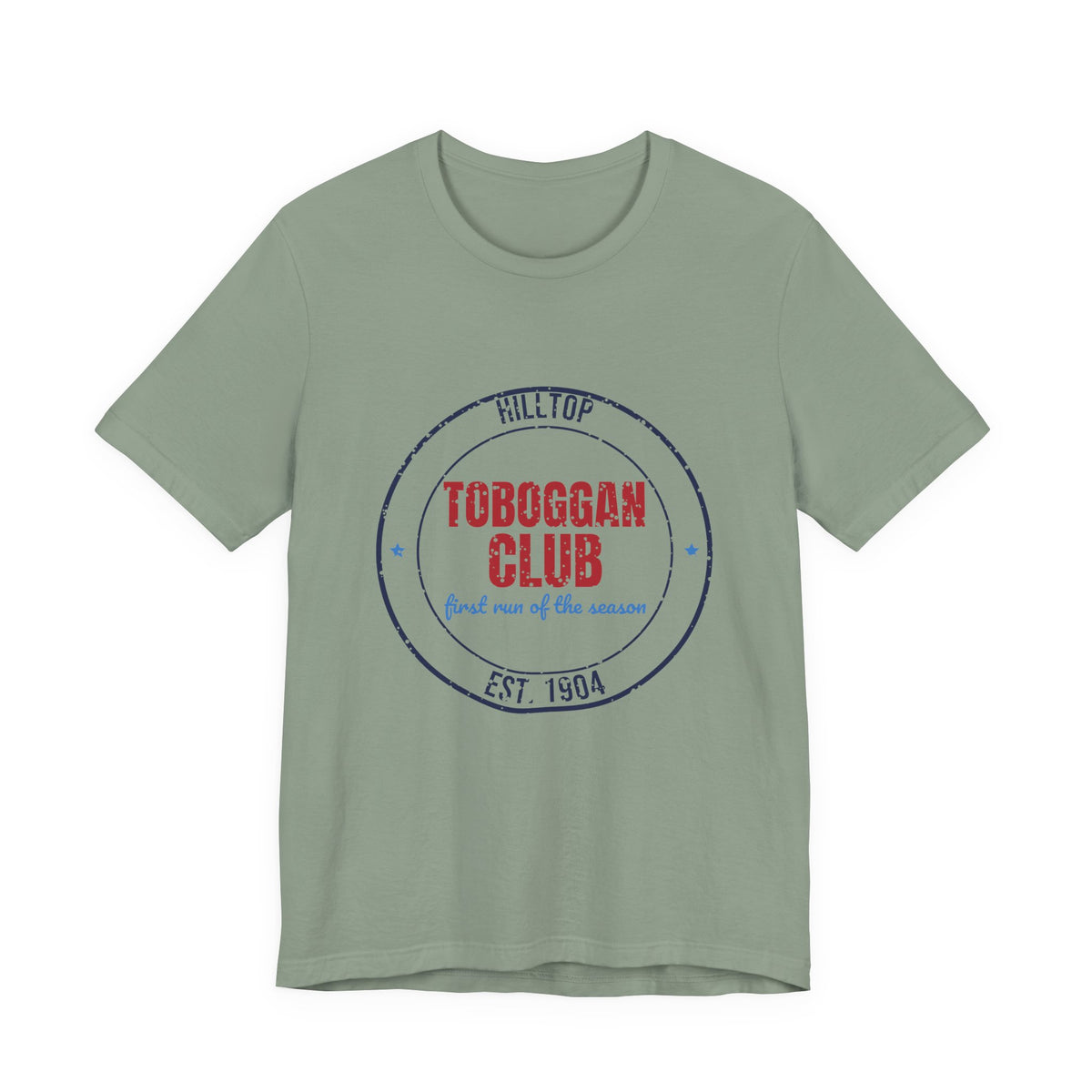 Hilltop Toboggan Club Est. 1904 Shirt, Vintage Winter T-Shirt, Vintage Winter Gift