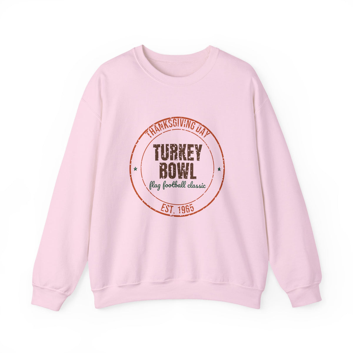 Thanksgiving Day Turkey Bowl Est. 1965 Sweatshirt, Vintage Thanksgiving Crewneck Sweatshirt