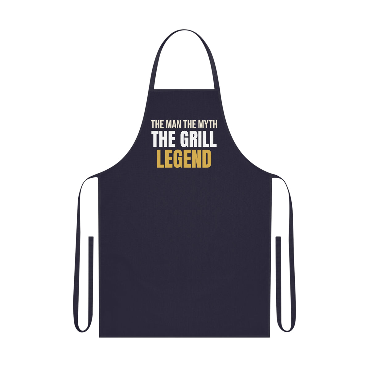 The Man The Myth The Grill Legend Apron, BBQ Apron for Dad, Grilling Gift