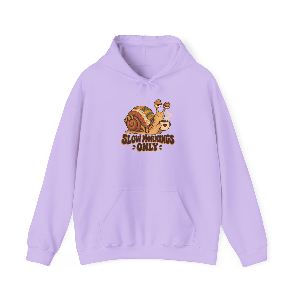 Slow Mornings Only Coffee Snail Hoodie, Coffee Snail Hoodie