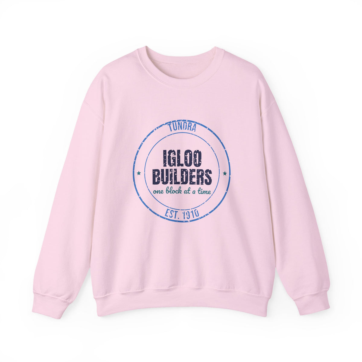 Tundra Igloo Builders Est. 1910 Sweatshirt, Vintage Winter Crewneck Sweatshirt