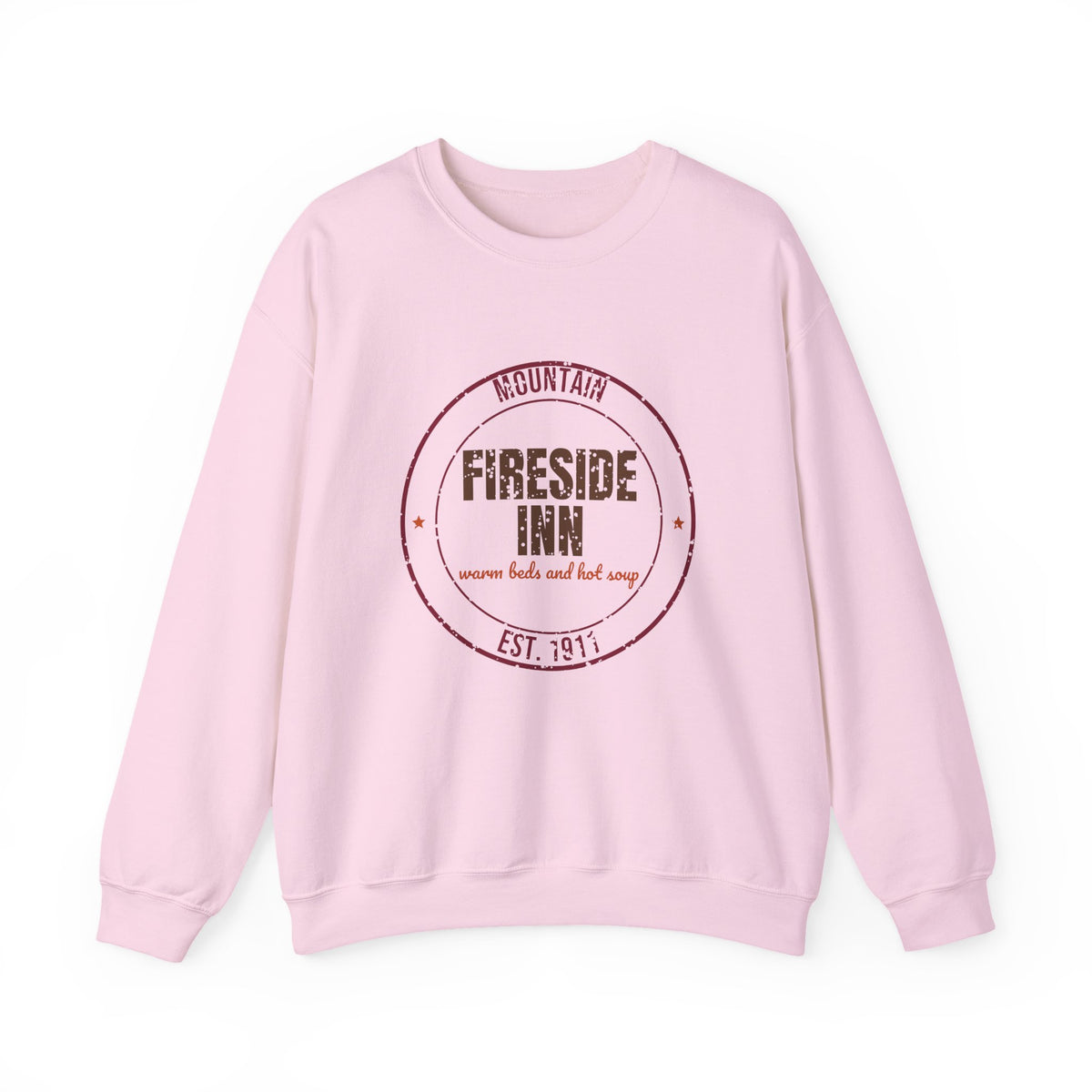 Mountain Fireside Inn Est. 1911 Sweatshirt, Vintage Winter Crewneck Sweatshirt