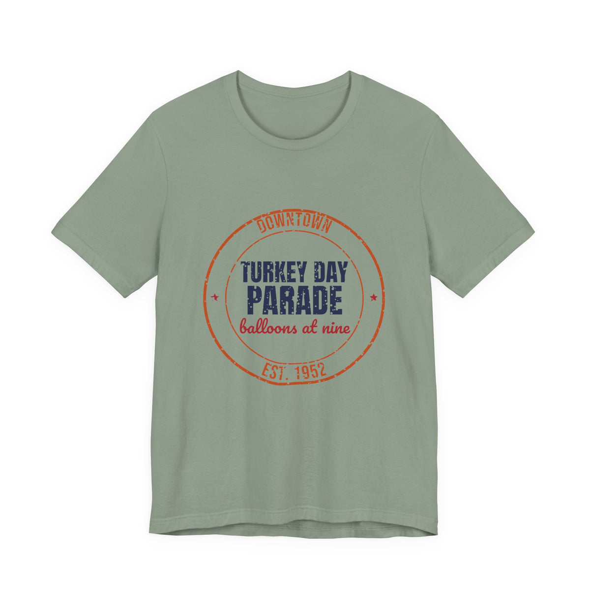 Downtown Turkey Day Parade Est. 1952 Shirt, Vintage Thanksgiving T-Shirt, Vintage Thanksgiving Gift