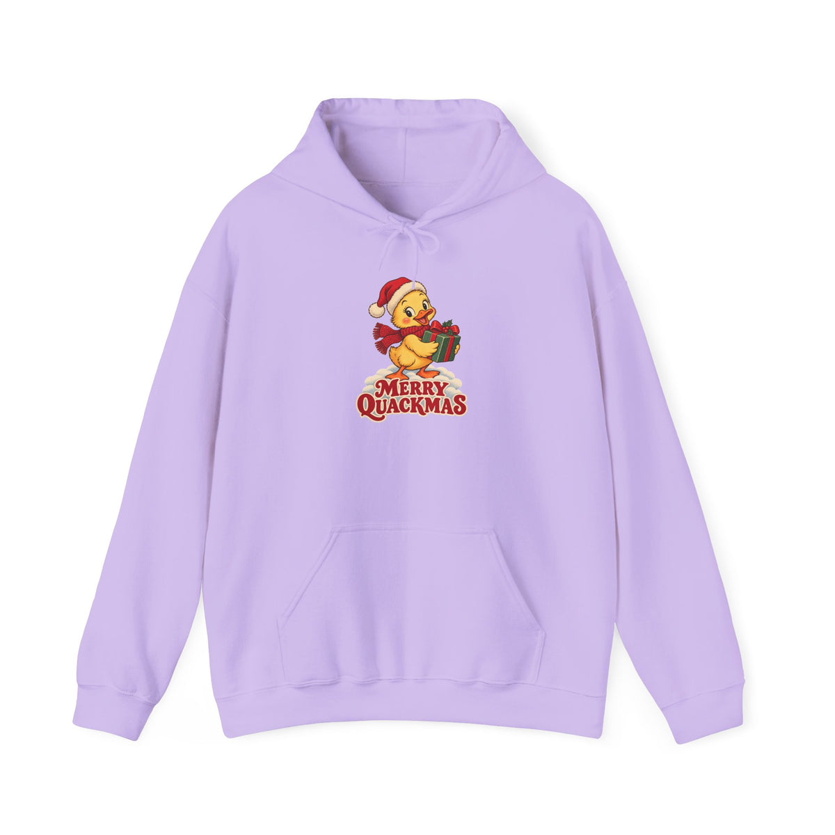 Merry Quackmas Christmas Duck Hoodie, Duck Christmas Hoodie