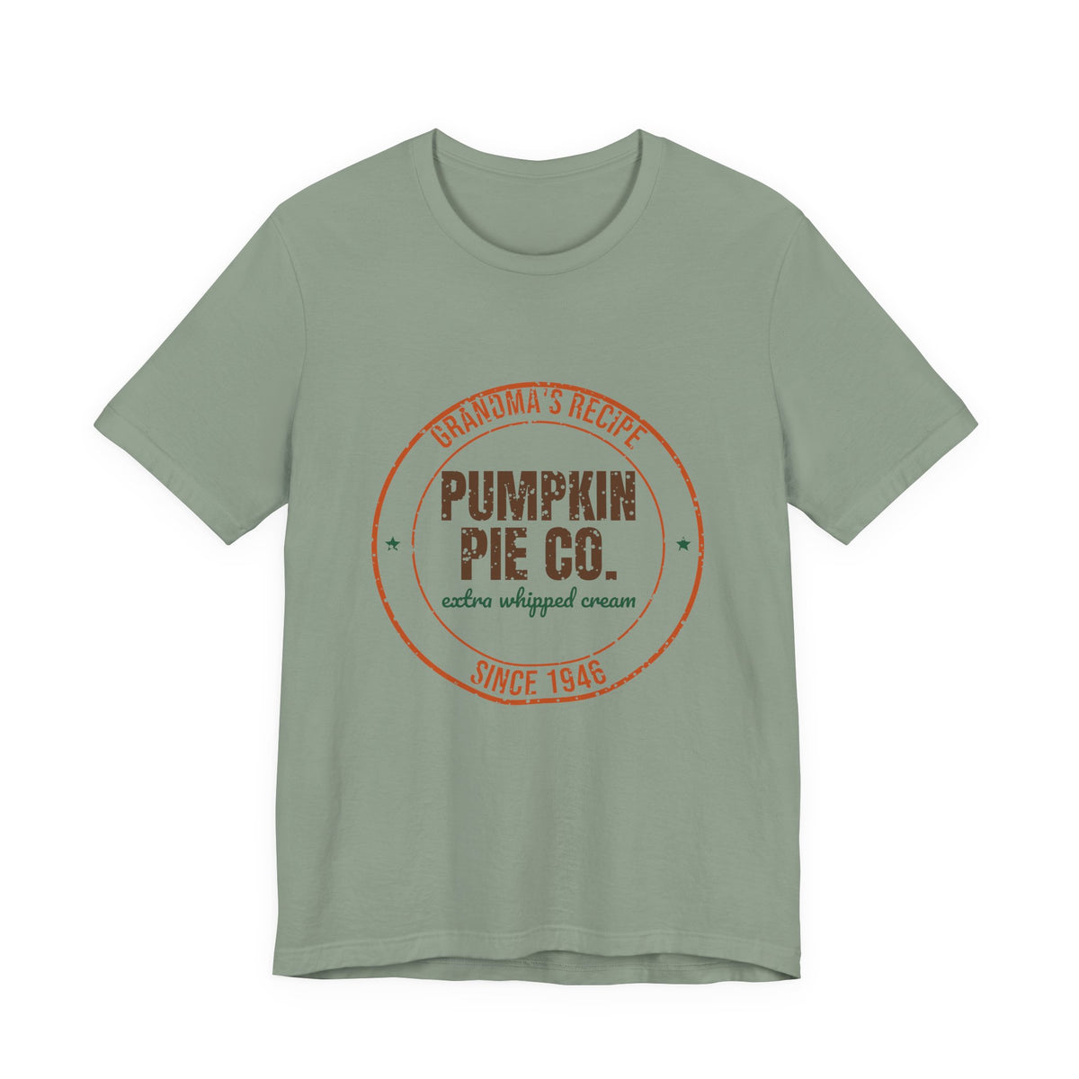 Grandma's Recipe Pumpkin Pie Co. Since 1946 Shirt, Vintage Thanksgiving T-Shirt, Vintage Thanksgiving Gift