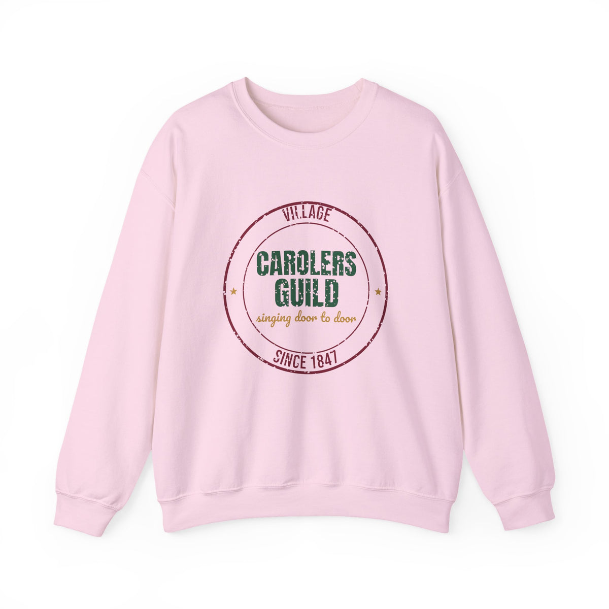 Village Carolers Guild Since 1847 Sweatshirt, Vintage Christmas Crewneck Sweatshirt