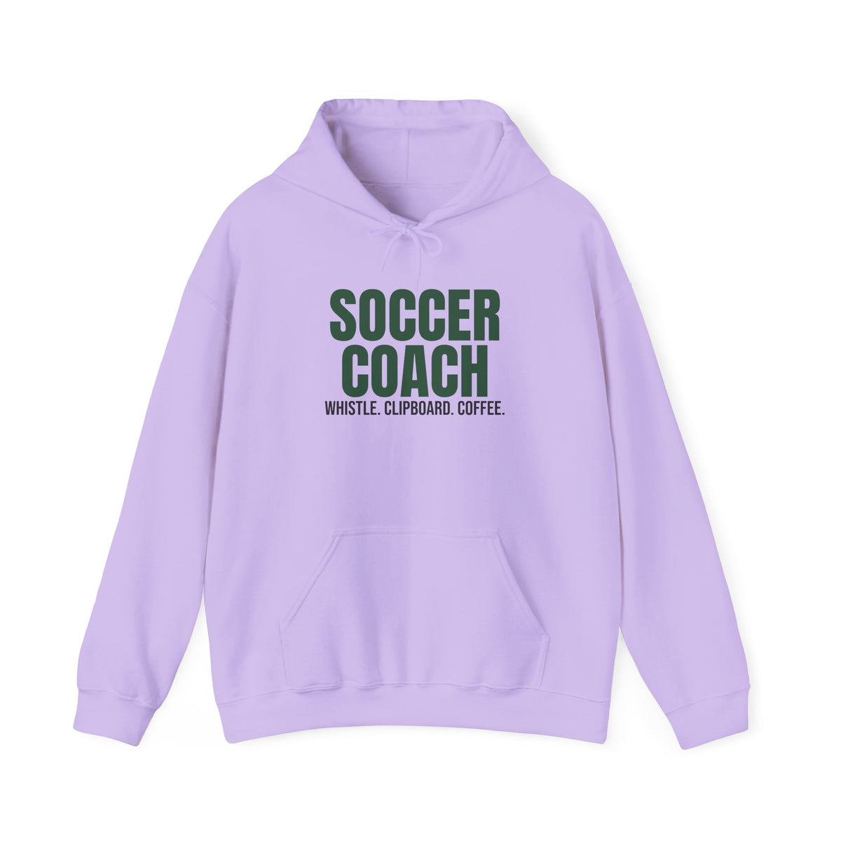 Soccer Coach Whistle Clipboard Coffee Hoodie, Soccer Coach Hoodie
