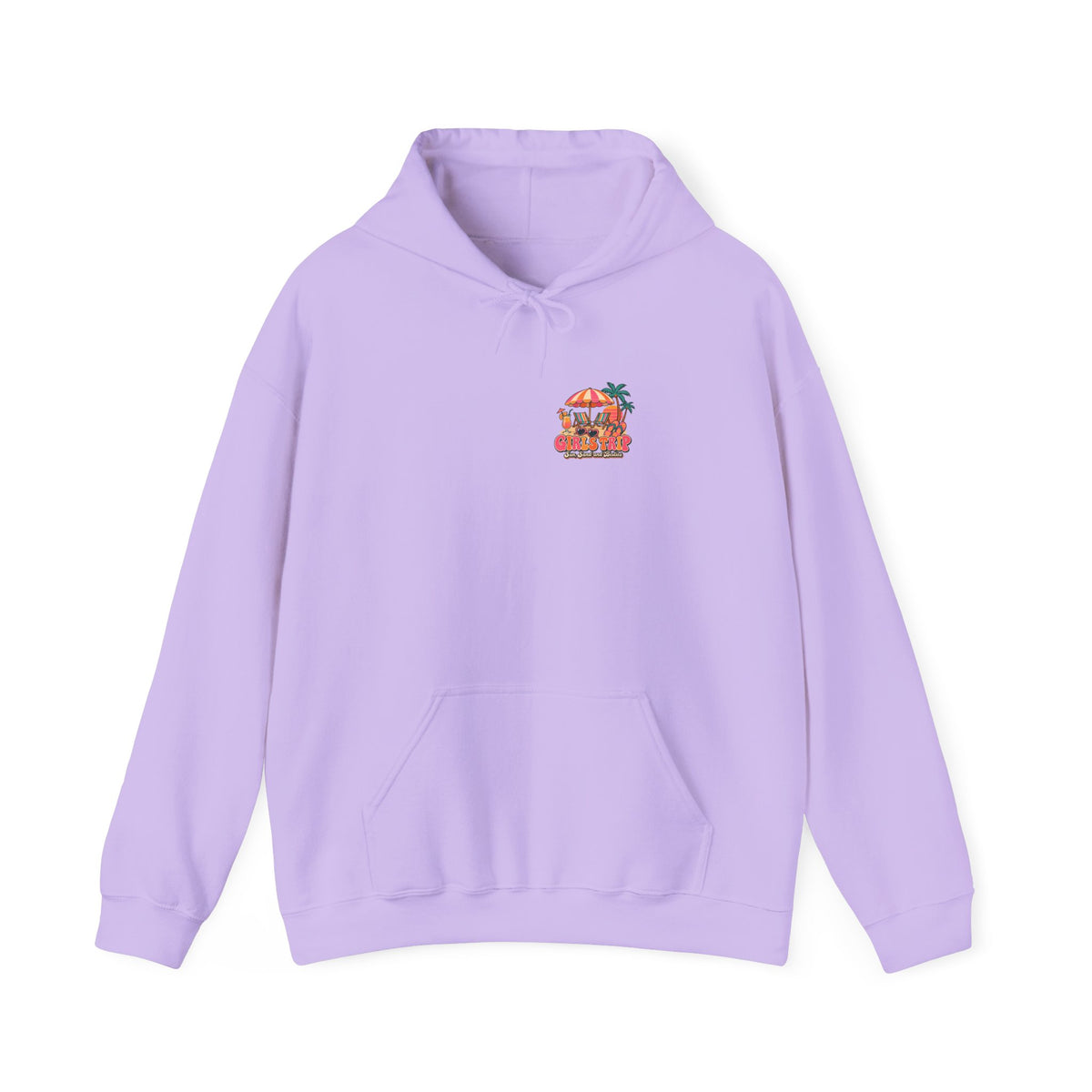 Girls Trip Sun Sand and Besties Hoodie, Front and Back Girls Trip Hoodie