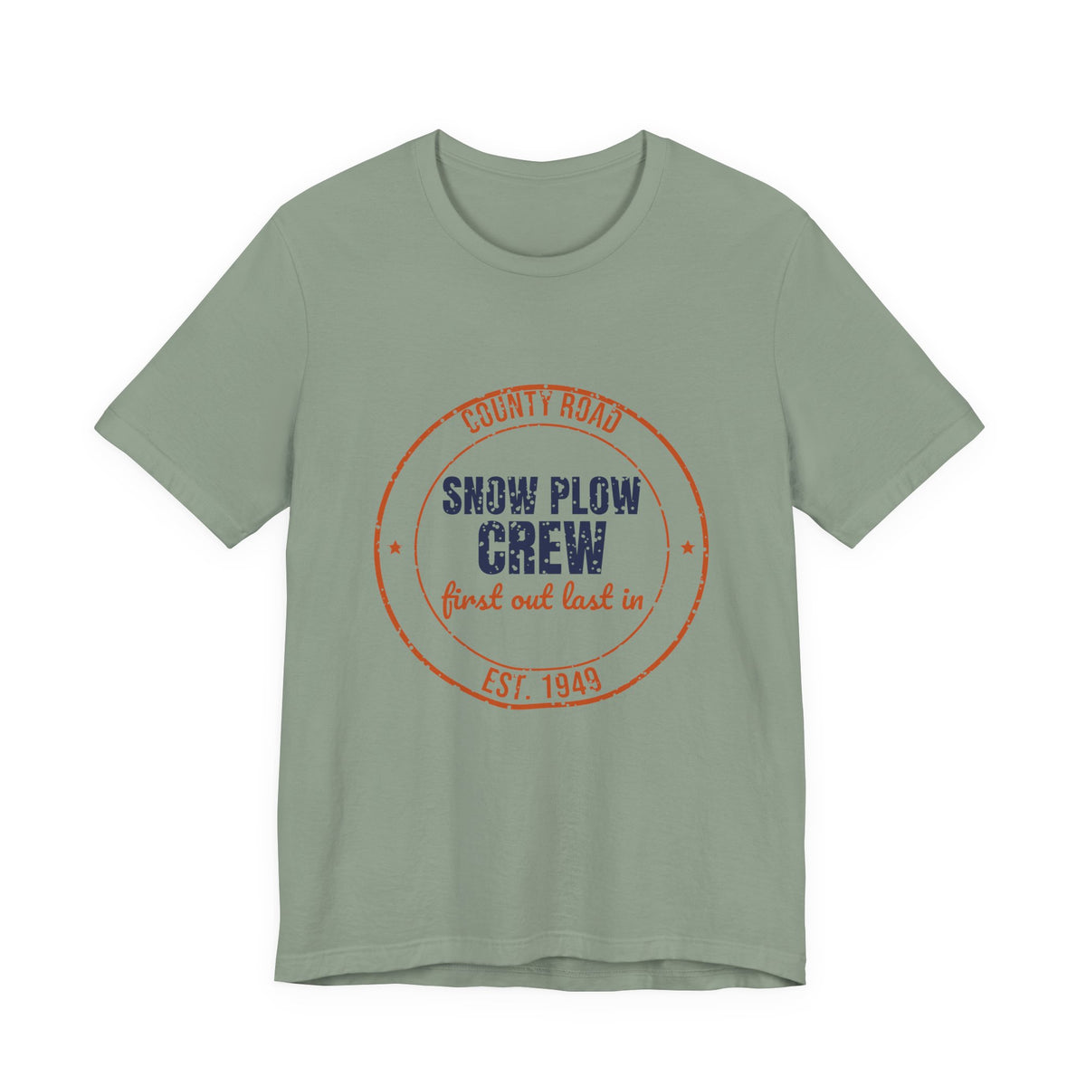 County Road Snow Plow Crew Est. 1949 Shirt, Vintage Winter T-Shirt, Vintage Winter Gift