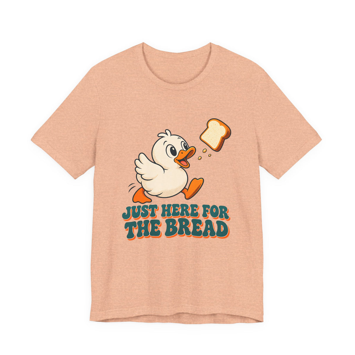 Just Here for the Bread Duck Shirt, Funny Duck T-Shirt, Funny Duck Gift