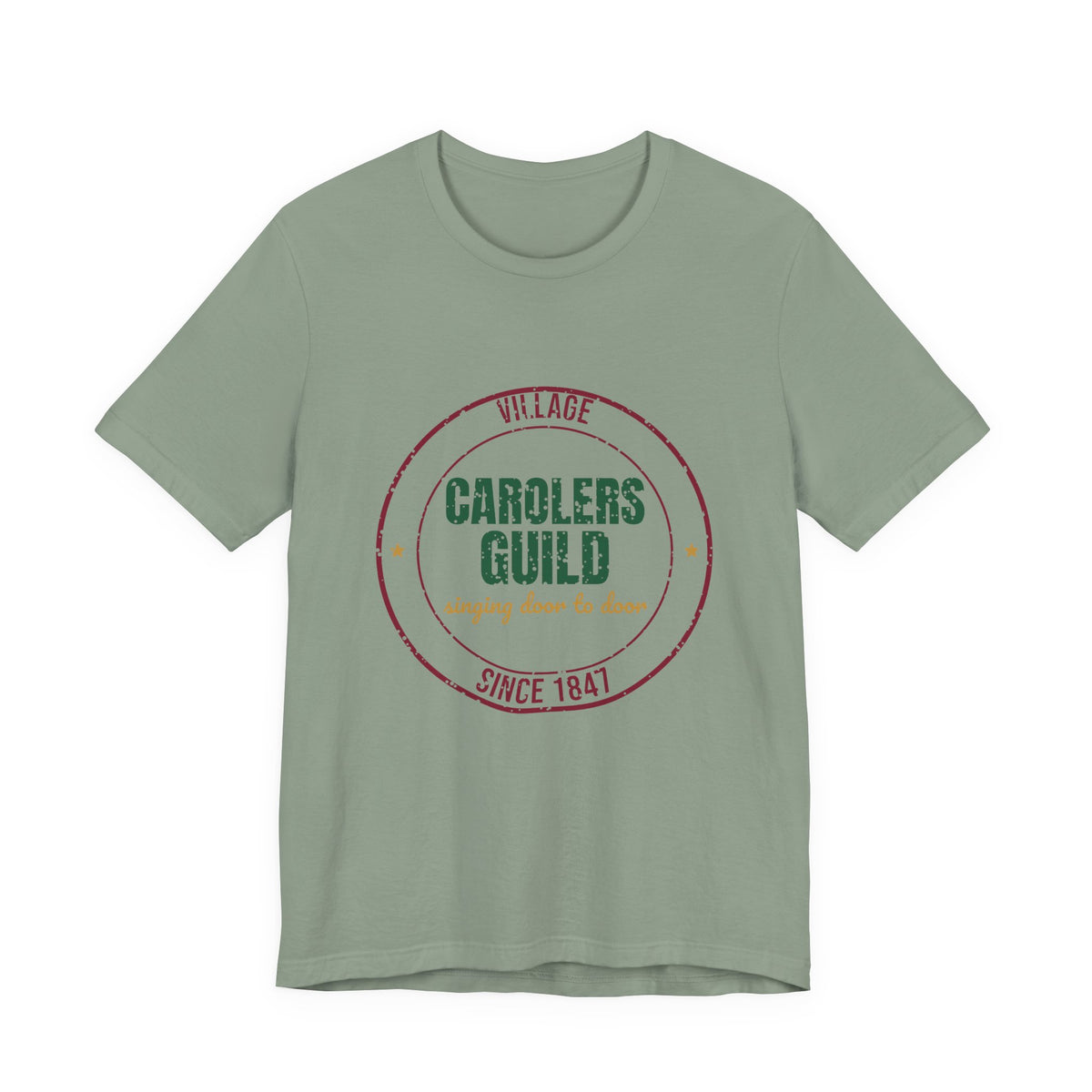 Village Carolers Guild Since 1847 Shirt, Vintage Christmas T-Shirt, Vintage Christmas Gift