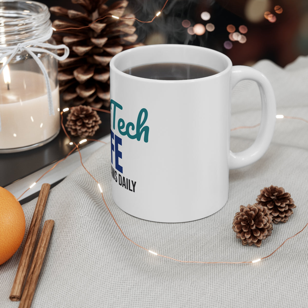 Vet Tech Life Saving Paws Daily Mug