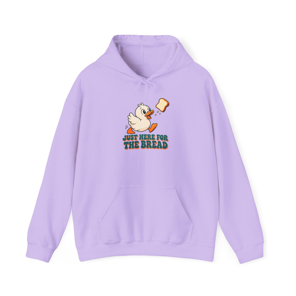 Just Here for the Bread Duck Hoodie, Funny Duck Hoodie