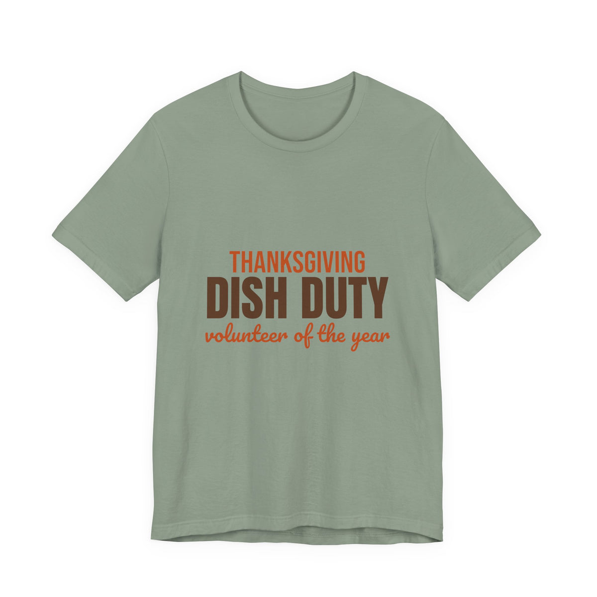 Thanksgiving Dish Duty Volunteer of the Year Shirt, Funny Thanksgiving T-Shirt, Funny Thanksgiving Gift