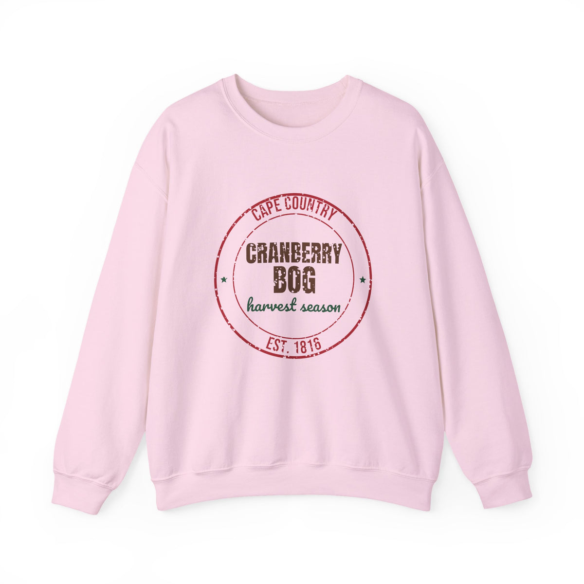 Cape Country Cranberry Bog Est. 1816 Sweatshirt, Vintage Thanksgiving Crewneck Sweatshirt