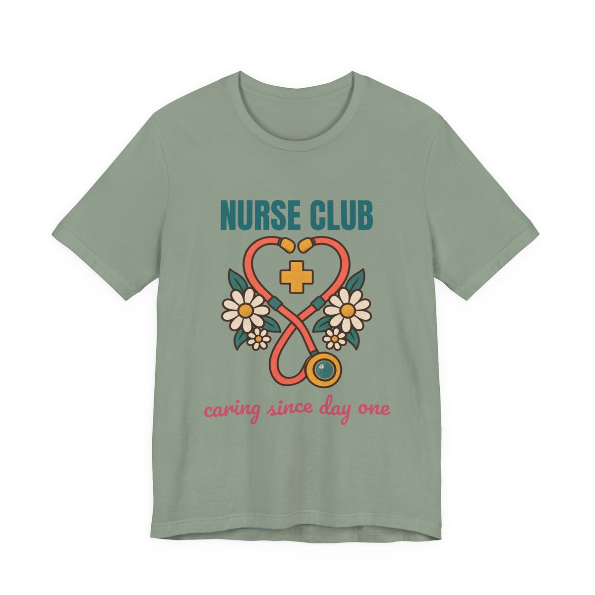 Nurse Club Caring Since Day One Shirt, Retro Nurse Club T-Shirt, Vintage Nurse Club Gift