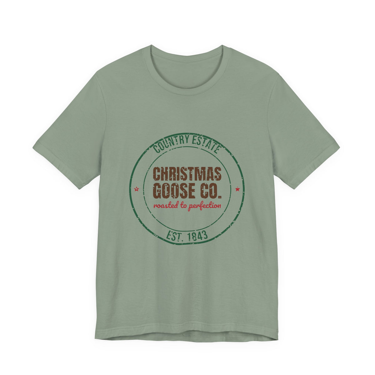 Country Estate Christmas Goose Co. Est. 1843 Shirt, Vintage Christmas T-Shirt, Vintage Christmas Gift