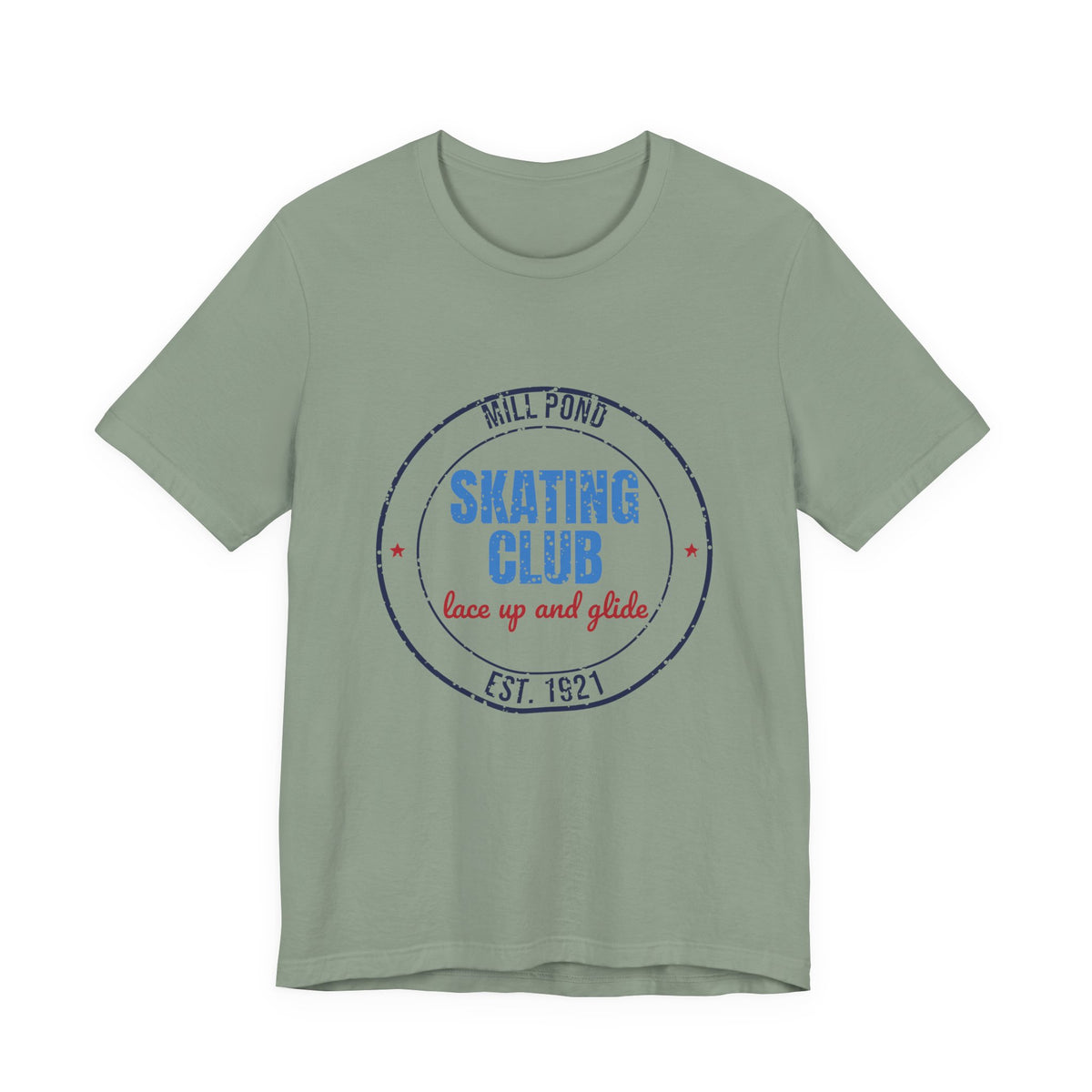 Mill Pond Skating Club Est. 1921 Shirt, Vintage Winter T-Shirt, Vintage Winter Gift