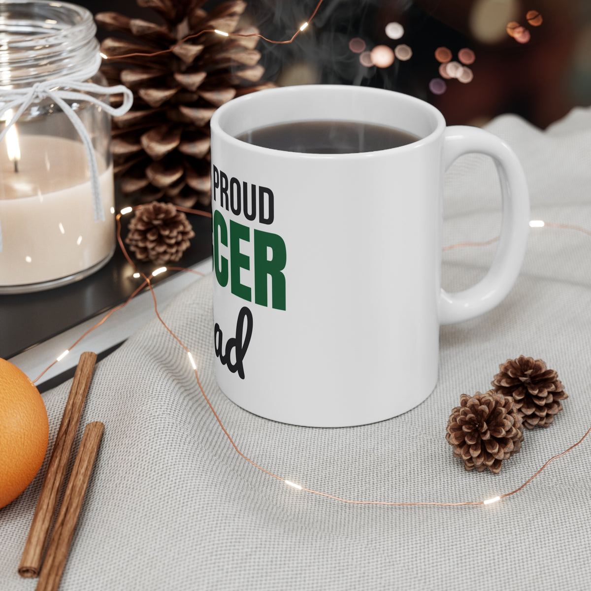 Loud and Proud Soccer Dad Mug