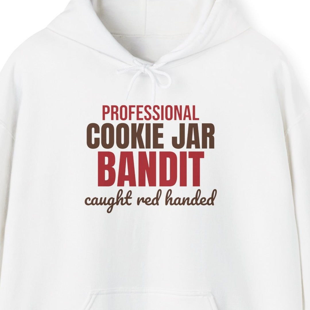 Professional Cookie Jar Bandit Caught Red Handed Hoodie, Funny Christmas Hoodie lifestyle