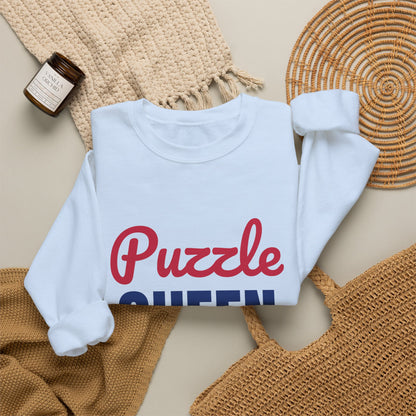 Puzzle Queen One More Piece Sweatshirt, Puzzle Queen Crewneck Sweatshirt