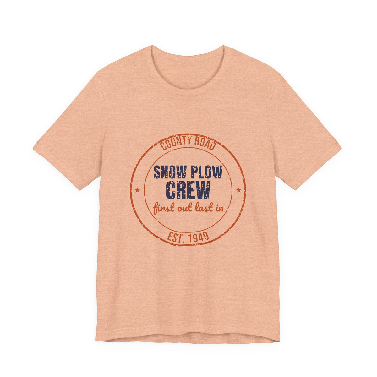 County Road Snow Plow Crew Est. 1949 Shirt, Vintage Winter T-Shirt, Vintage Winter Gift