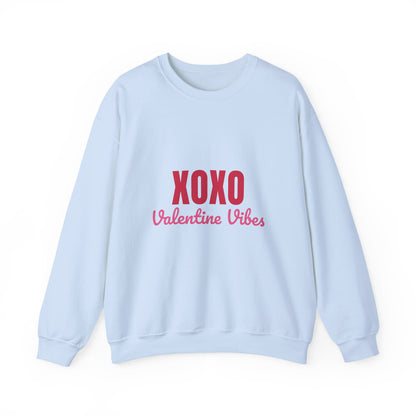 XOXO Valentine Vibes Sweatshirt, Valentines Day Crewneck