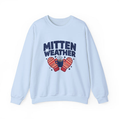 Mitten Weather Hot Cocoa Sweatshirt, Mitten Weather Crewneck Sweatshirt