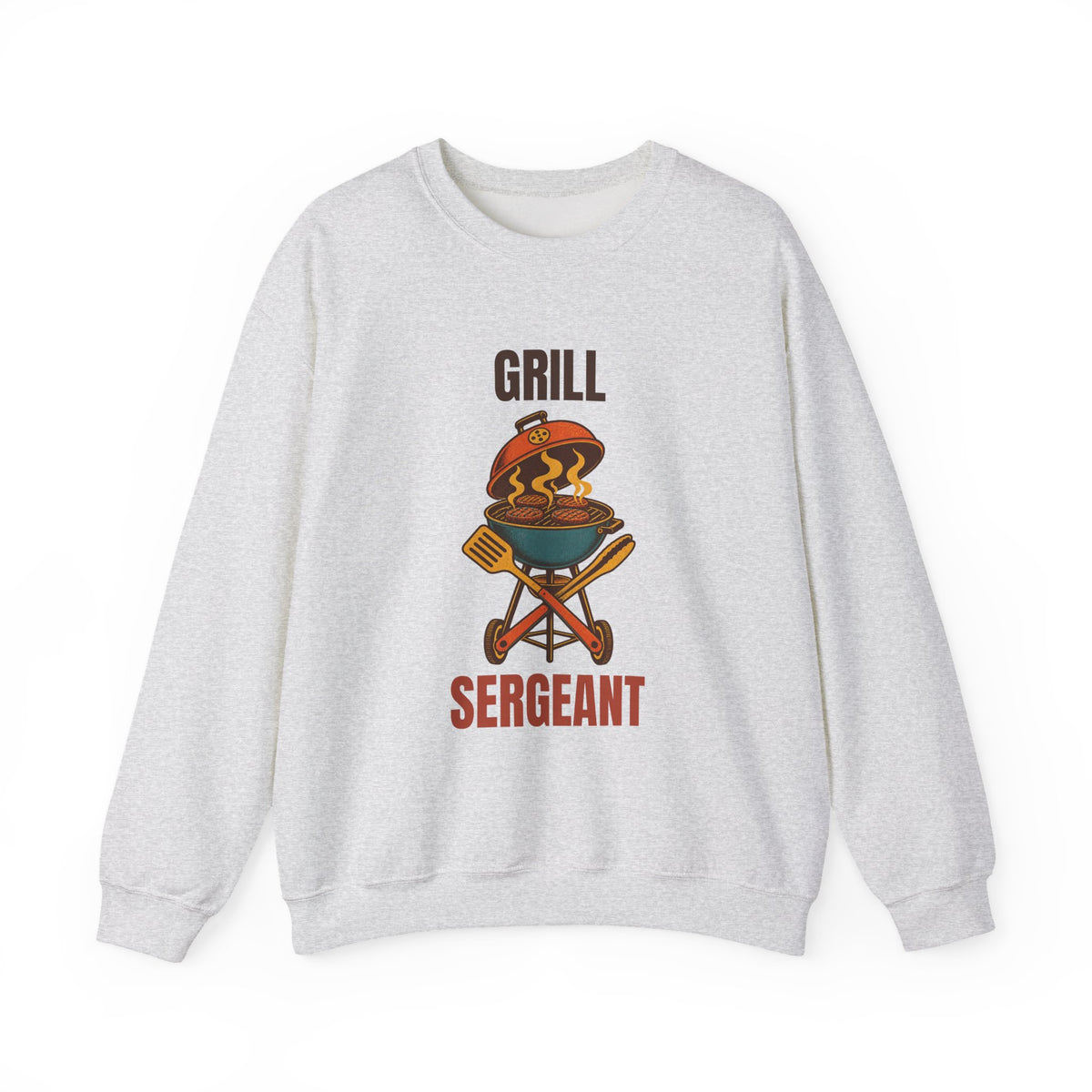 Grill Sergeant Vintage BBQ Sweatshirt, Vintage Grill Sergeant Crewneck