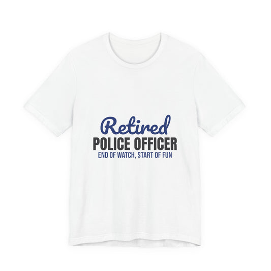 Retired Police Officer Shirt
