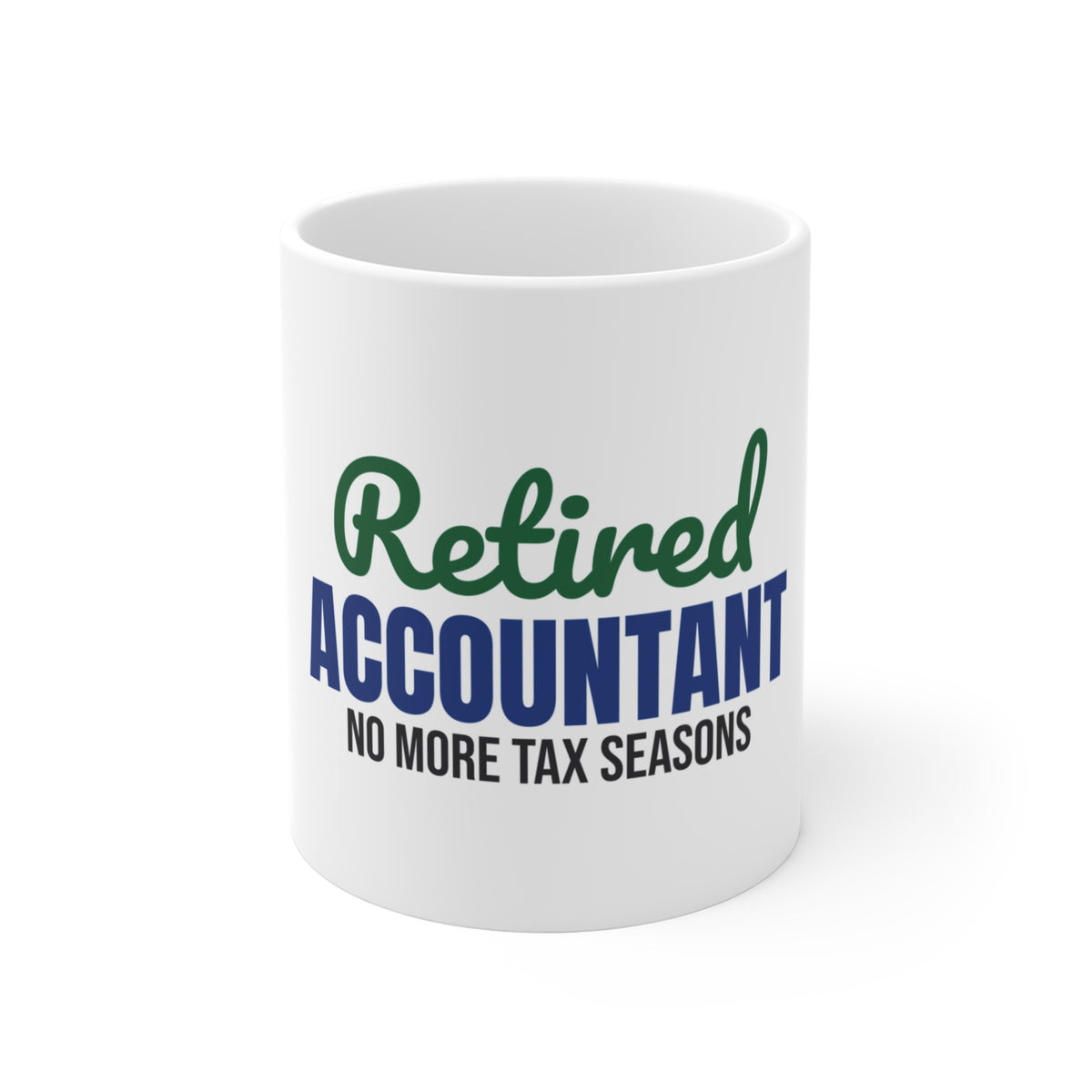 Retired Accountant Mug