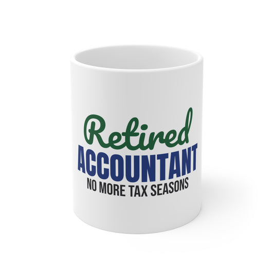 Retired Accountant Mug