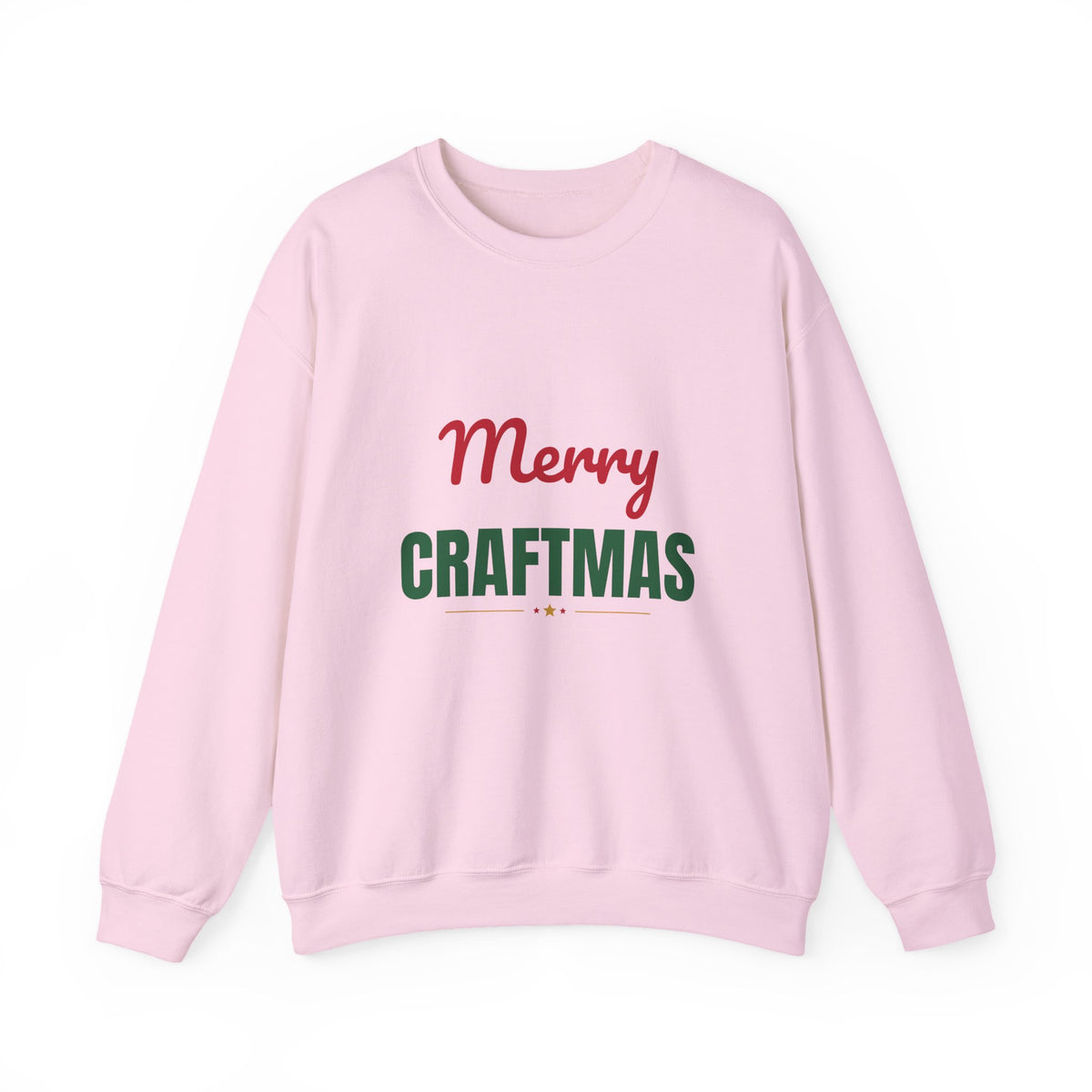 Merry Craftmas Sweatshirt, Crafter Christmas Crewneck