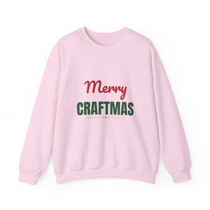 Merry Craftmas Sweatshirt, Crafter Christmas Crewneck