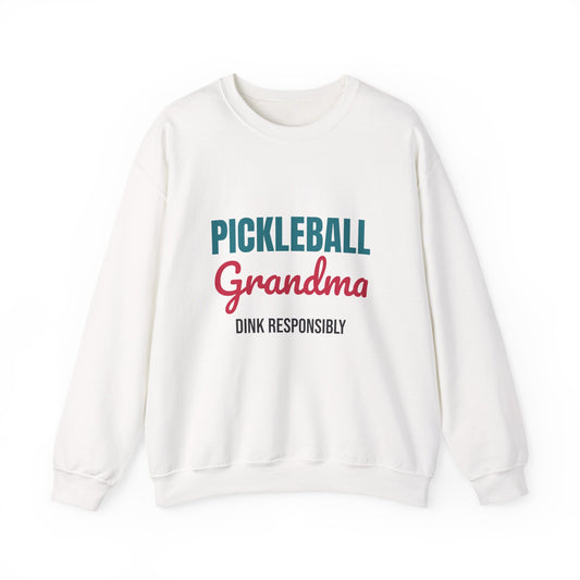Pickleball Grandma Dink Responsibly Sweatshirt