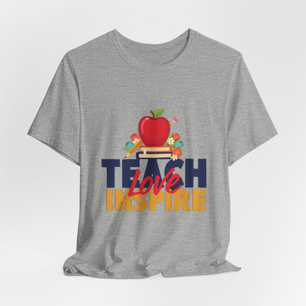 Teach Love Inspire Shirt, Teacher T-Shirt, Teacher Appreciation Gift
