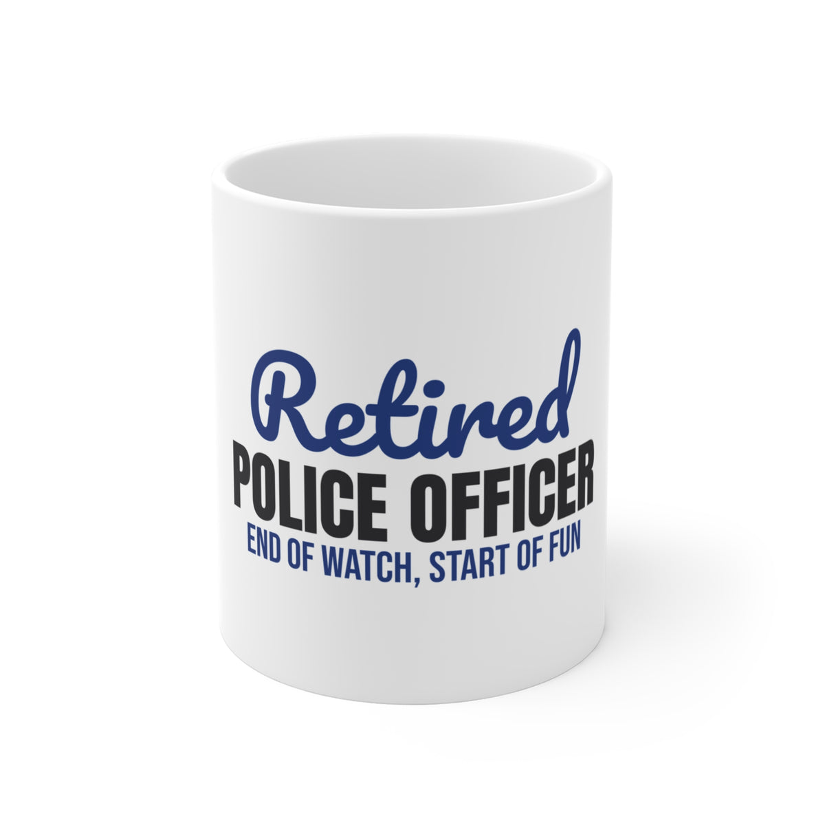 Retired Police Officer Mug