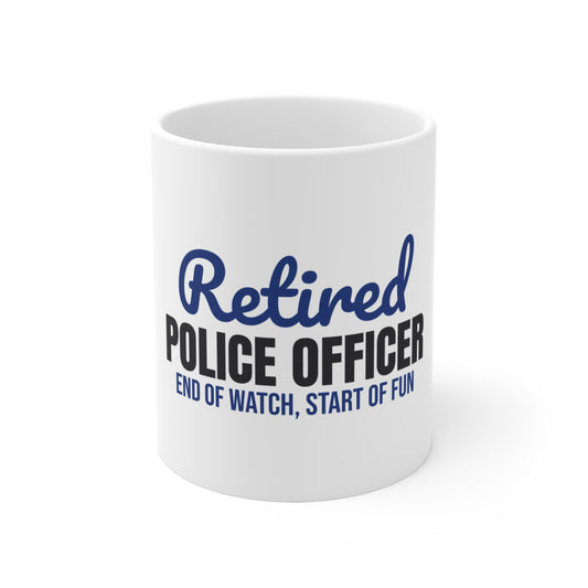 Retired Police Officer Mug