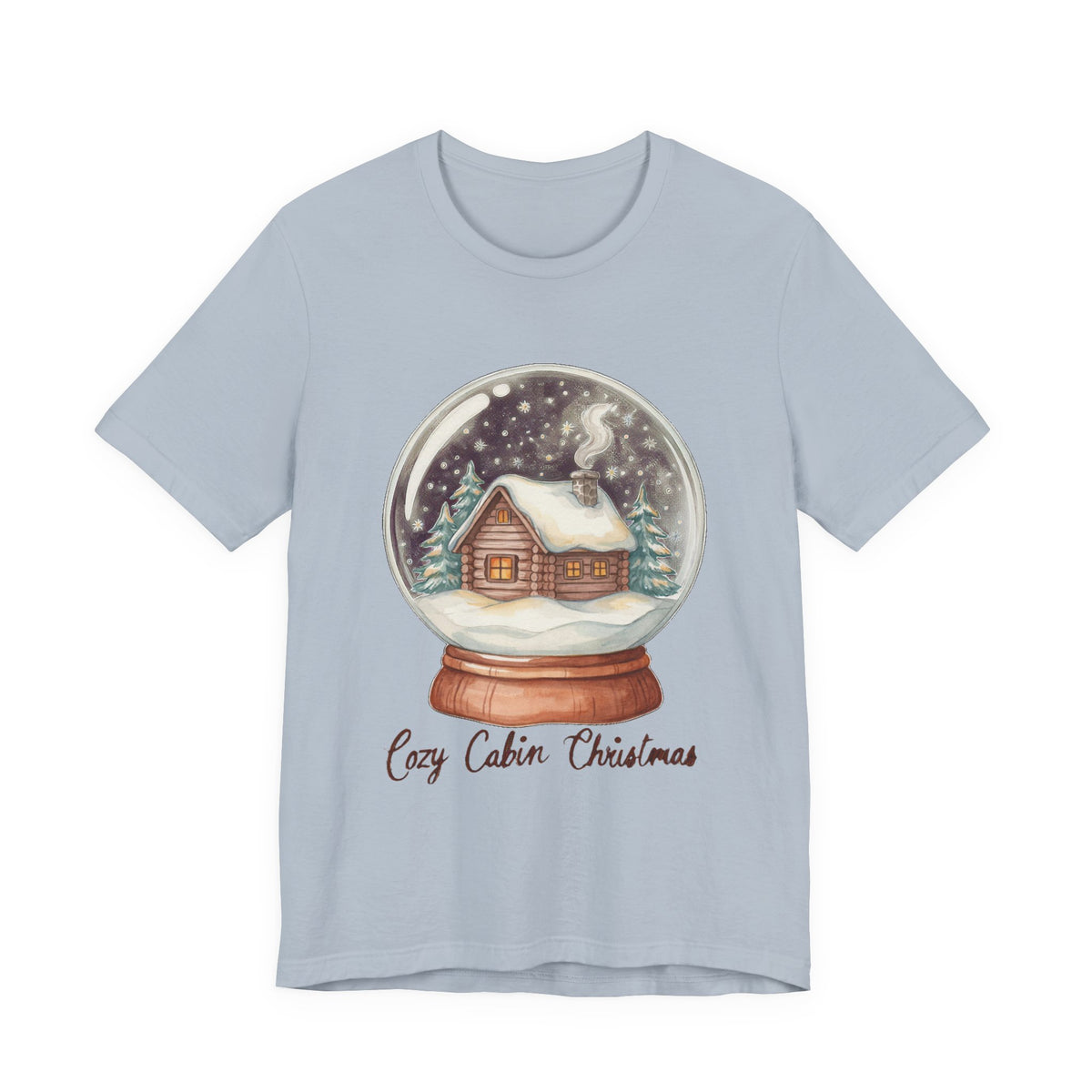 Cozy Cabin Christmas Snow Globe Shirt, Cozy Cabin Christmas Snow Globe T-Shirt