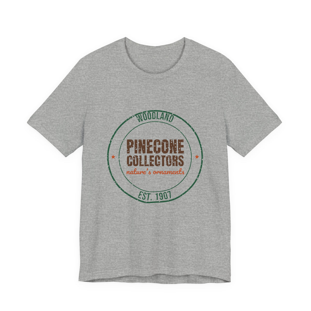 Woodland Pinecone Collectors Est. 1907 Shirt, Vintage Winter T-Shirt, Vintage Winter Gift